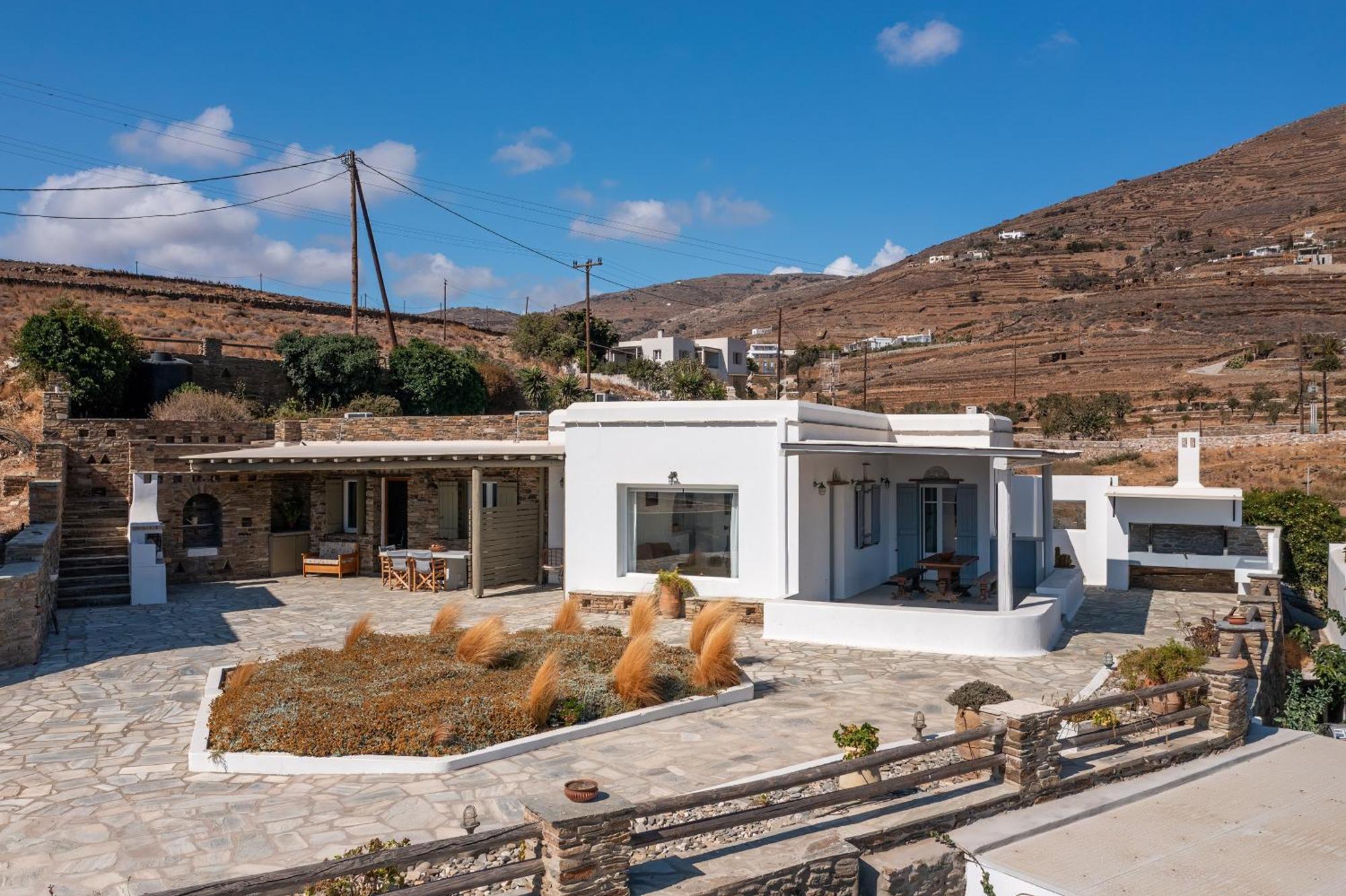 Andrea'S Tinos House Villa Agios Sostis  Buitenkant foto