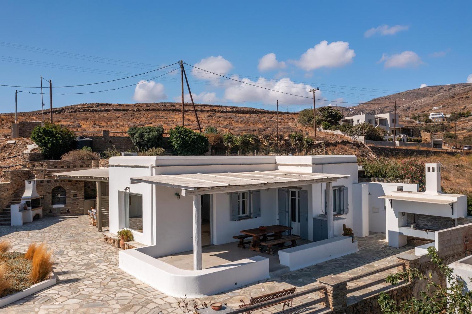 Andrea'S Tinos House Villa Agios Sostis  Buitenkant foto