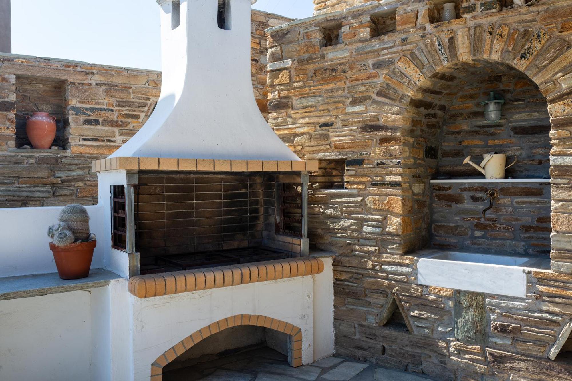 Andrea'S Tinos House Villa Agios Sostis  Buitenkant foto